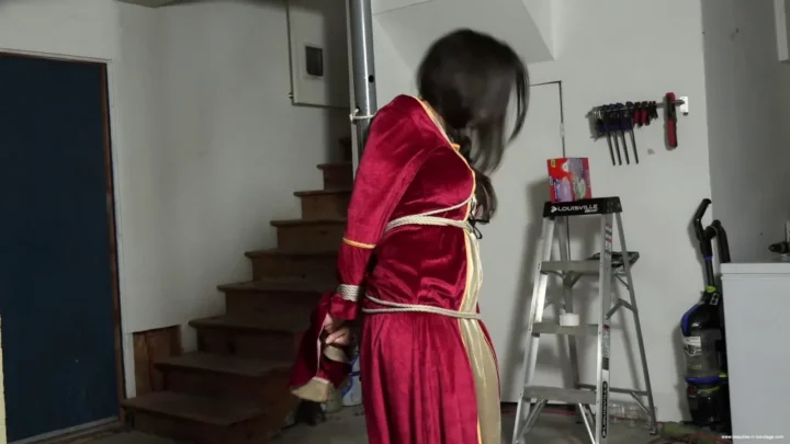 Home Invasion – Jasmine St James Bound and Gagged