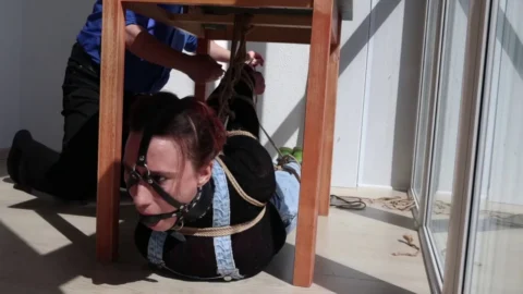 Table Under Bondage – Sofis Helplessness