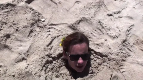 Buried in Sand – Fayths Tickling Torment