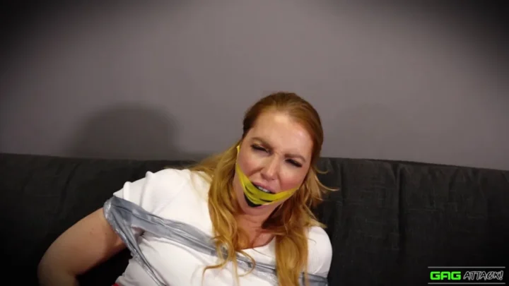 Silver Tape Bondage – Milas Struggle