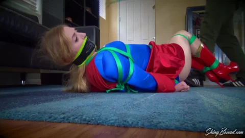 Supergirl Hogtied – Lex Luther’s Clever Trap