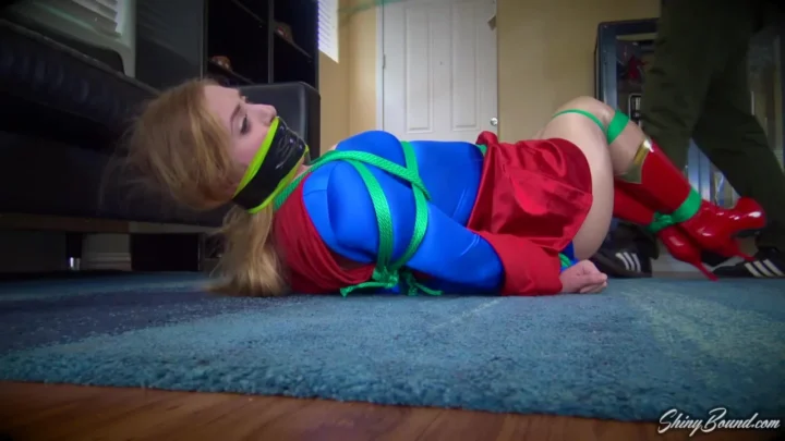 Supergirl Hogtied – Lex Luther’s Clever Trap