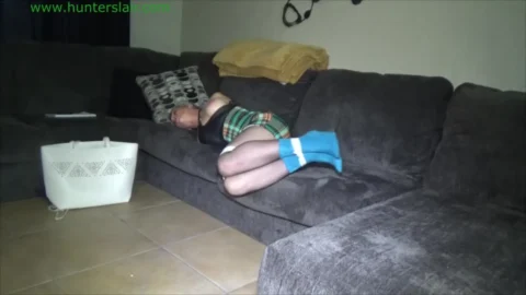 Busty Blonde Adara’s Evening of Consensual Bondage