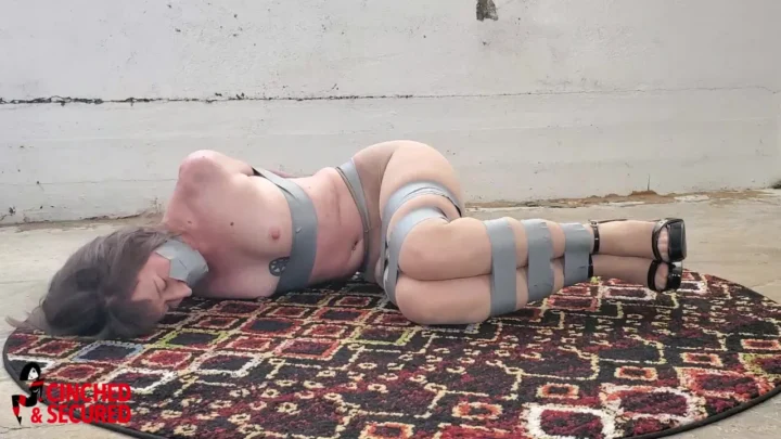 The Unseen Trials of AJ Marion – Bound in Sheer Pantyhose