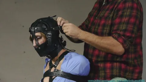 Harness Gag and Hooded – The Rights Activists Condition
