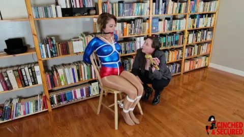 UltraGirls Peril – Alba Zevon the Captive Superheroine Trapped and Powerless