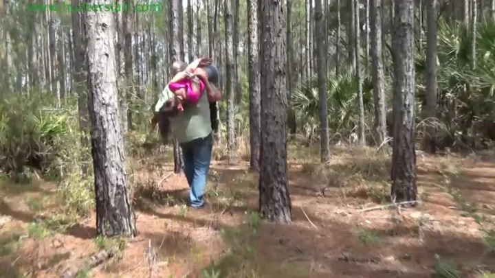 Tattooed Temptress Michelle Peters – Bound and Gagged in the Woods