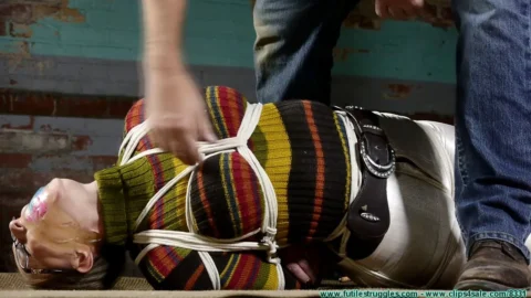 Ophelia Ks Futilestruggles with Crotchrope and Gags in Part 3