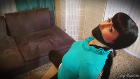 Chairtied Elegance – Nyxon in Ballet Slippers