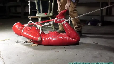 Shiny Mummy – Rachels Extreme Bondage