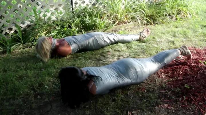 Forest Fiasco – Tied and Suspended Raven & Dakkota