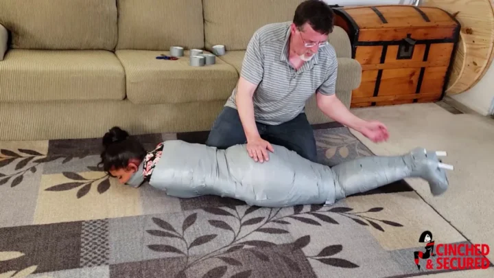 From Bad to Worse – Calisas Tape Bondage Ordeal Tests Her Will to Escape