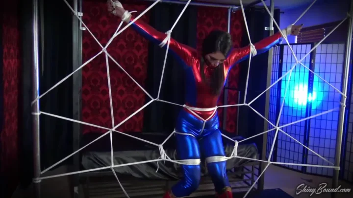 Bound by Her Own Web – Spidergirl’s Unseen Predicament