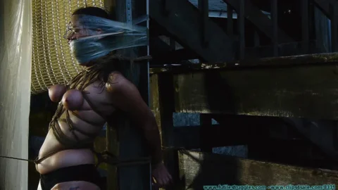 Summer Endures Nose Hooks and Nipple Clamps in Brutal Torture