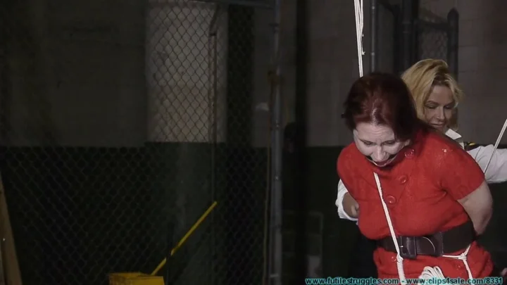 Chrissy Daniels Restrained and Gagged by Eric and JJ Plush