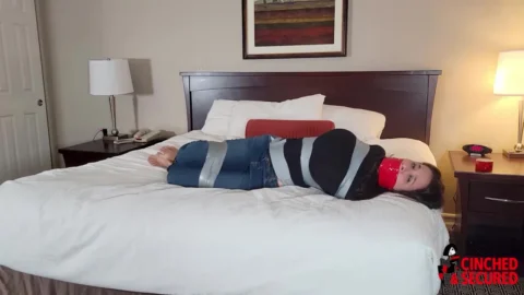 Bound and Gagged – The Unexpected Hotel Guest Encounter