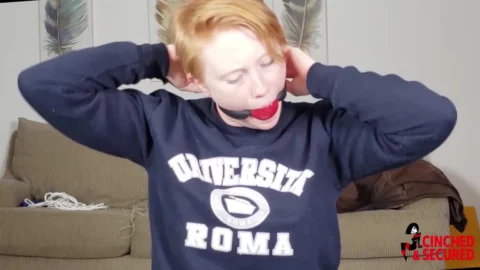 Izzebella Robbins Takes the Leap – Exploring a World of Bondage and Diverse Gags