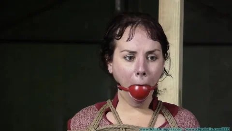 Bound and Gagged with a Ball Gag