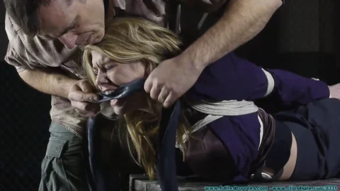 Blonde MILF Carissas Futile Struggles