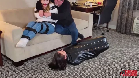 Bound Beauties in a Desolate Holiday Hell