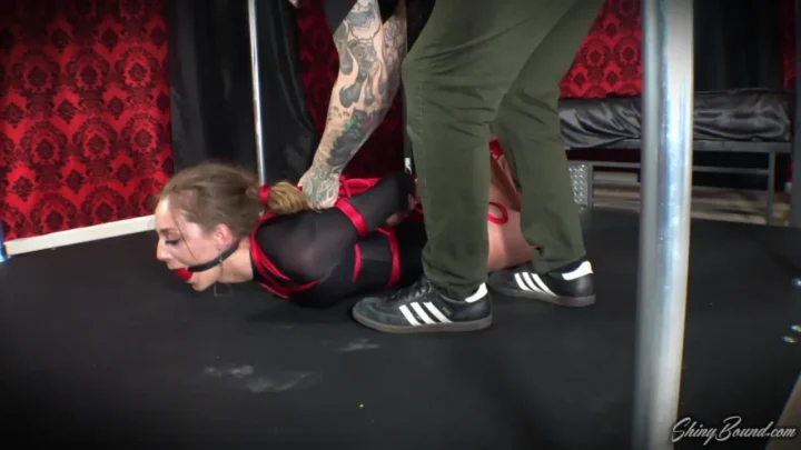 The Art of Helplessness – Sablique Von Lux in a Tight Bondage