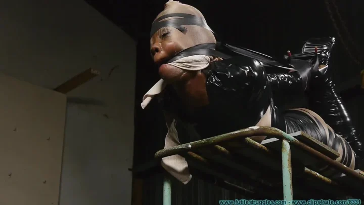 Tape Bondage Techniques – Crotchrope and Cleave Gag