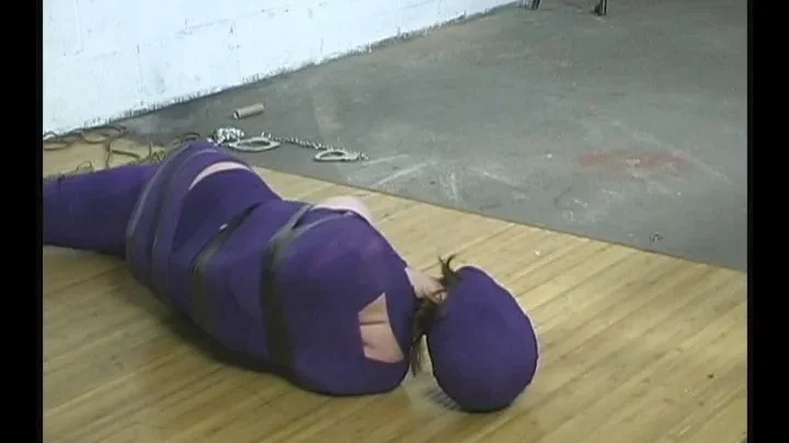 Amanda Marie in Head Encased Mummification and Panty Gagging