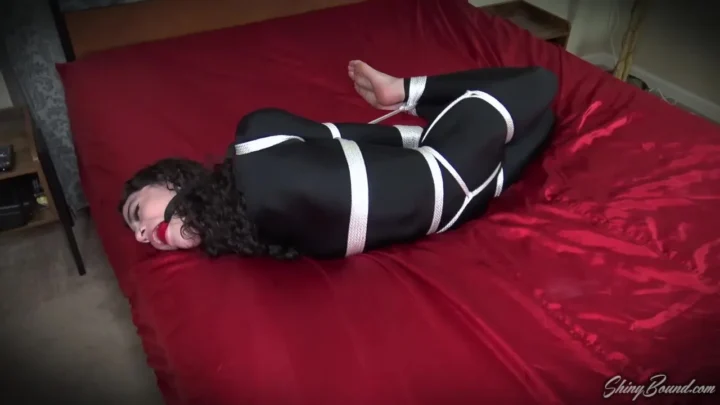 Gothic Alt Model Experiences Tension Release through Bondage