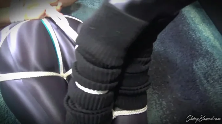 Sultry Submission – Karly Salinas in Rope Bondage