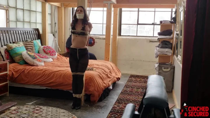 ILRBs Birthday Gift – A Day of Unyielding Bondage for Girlfriend Garnet Rose