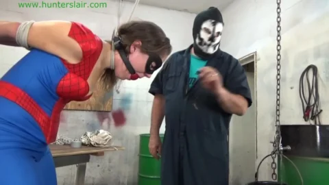 Busty Superheroine in Blue and Red – Rachel Adams