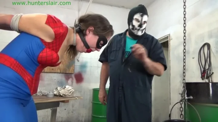 Busty Superheroine in Blue and Red – Rachel Adams