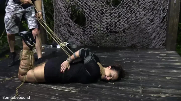 Caught in Mario’s Ropes – Barefoot and Beautiful