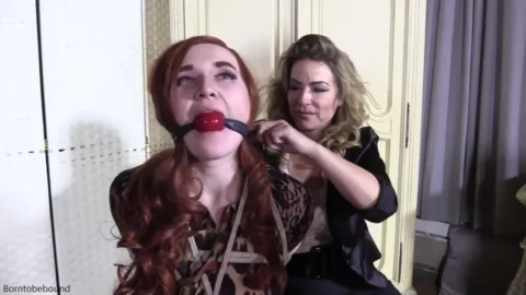 The Struggle Show – Dhalia and Katana’s Tied Adventure