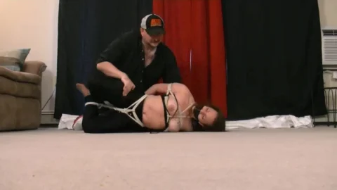 Jennifer Discovers a New Yoga Method – Tied and Teased