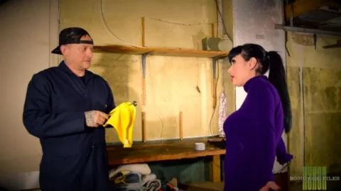 Mechanic’s Revenge – Luna Dawn Trapped in Ties