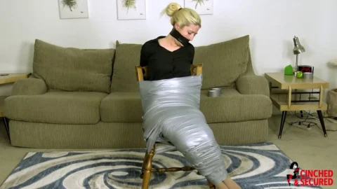 Mummified Constance Anchored To Chair Legs