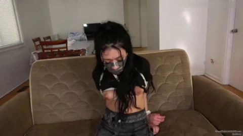 Miss Mia Ankle Bound Staging Heist